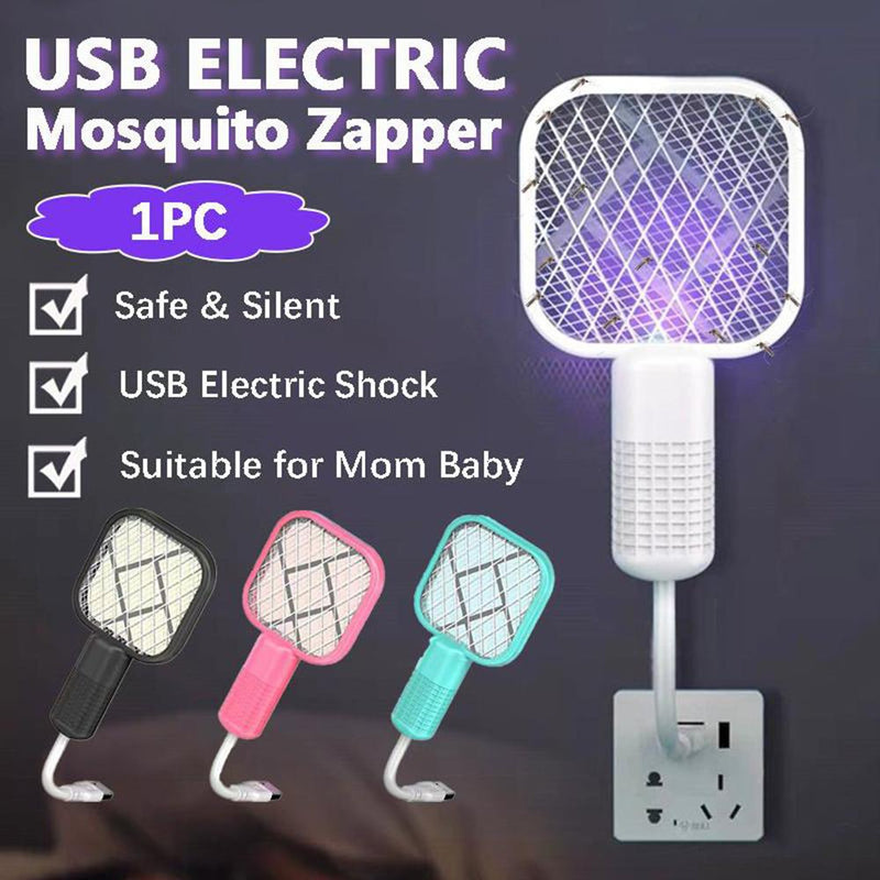 Electric Mosquito Swatter Racket Mosquito Repel-lent ( Buy 1 Get 1 Free)