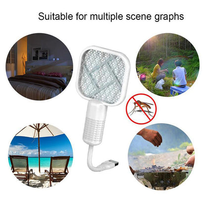 Electric Mosquito Swatter Racket Mosquito Repel-lent ( Buy 1 Get 1 Free)