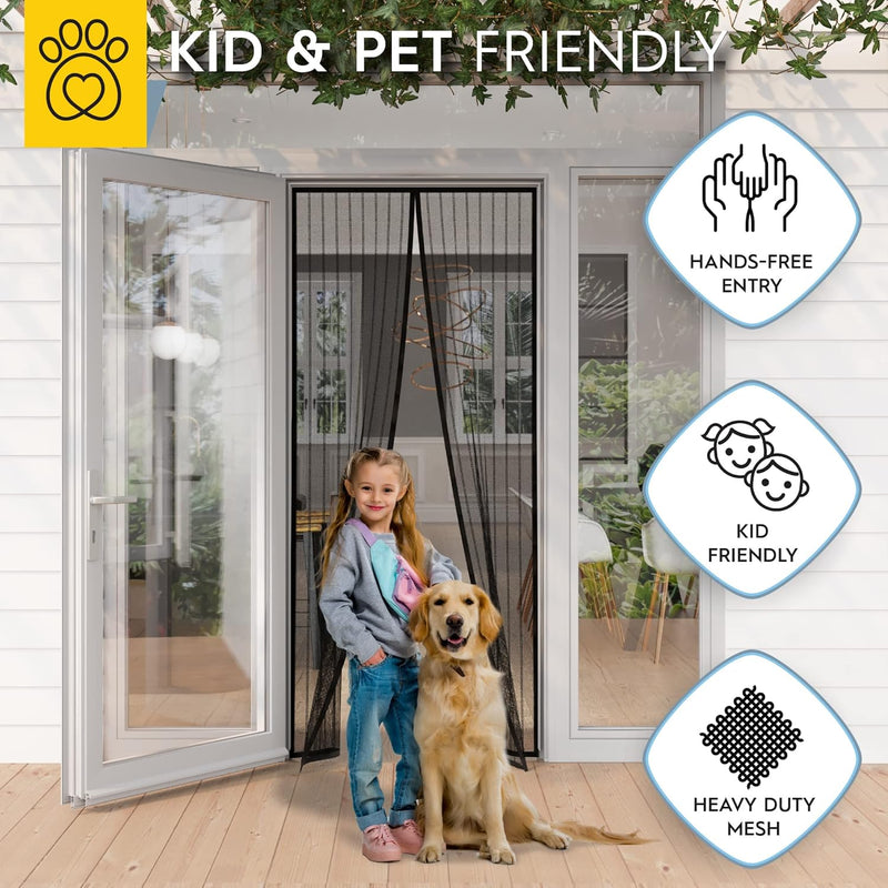 Magnetic Mosquito Screen Door (Premium Quality) @ Just Rs.599/-