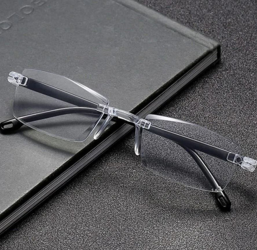 Rimless Auto Focus Reading Glasses ( Buy 1 Get 1 Free)