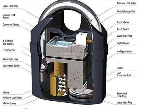 Anti Theft Motion Sensor Alarm Lock