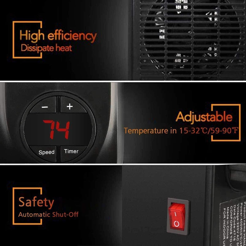 Shopsense Portable Room Heater with Temperature Control | 45% OFF